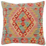 Shabby Chic Turkish Dennis Hand Woven Kilim Pillow