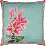 Boho Chic Neal Floral Silk Pillow