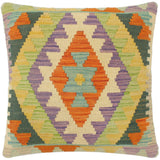 Boho Chic Turkish Forrest Hand Woven Kilim Pillow