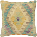 Tribal Turkish Purcell Hand Woven Kilim Pillow