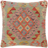 Tribal Turkish Knowles Hand Woven Kilim Pillow