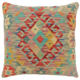 Tribal Turkish McRae Hand Woven Kilim Pillow