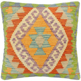 Southwestern Turkish Kendall Hand Woven Kilim Pillow