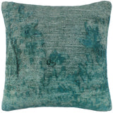 Boho Chic Irving Vintage Distressed Handmade Rug Pillow