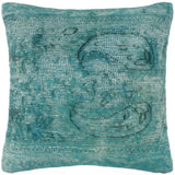 Shabby Chic Doolan Vintage Distressed Handmade Rug Pillow