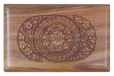 handmade Traditional Jewelrybox Brown Brown Hand-made RECTANGLE WOOD Jewelry Box