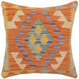 Tribal Macdonal Turkish Hand-Woven Kilim Pillow - 17