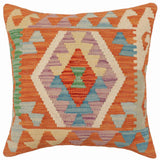 Tribal Aguilar Turkish Hand-Woven Kilim Pillow - 20 x 20