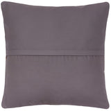 handmade Traditional Pillow Gray Black Hand-Woven SQUARE 100% WOOL Hand woven turkish pillow2' x 2'