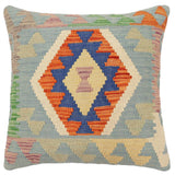 Southwestern Nancy Turkish Hand-Woven Kilim Pillow - 20 x 20
