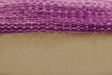 handmade Modern Pillow Purple Beige Hand-Woven SQUARE 100% WOOL  Hand woven turkish pillow  2 x 2