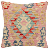 Southwestern Paige Turkish Hand-Woven Kilim Pillow - 18'' x 18''