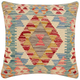 Southwestern Carlisle Turkish Hand-Woven Kilim Pillow - 17