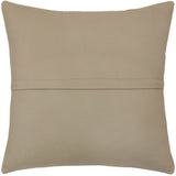 handmade Traditional Pillow Black Rust Hand-Woven SQUARE 100% WOOL Hand woven turkish pillow2' x 2'