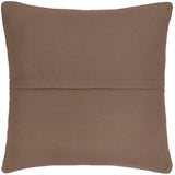 handmade Traditional Pillow Rust Blue Hand-Woven SQUARE 100% WOOL  Hand woven turkish pillow  3 x 5