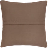 handmade Traditional Pillow Rust Beige Hand-Woven SQUARE 100% WOOL Hand woven turkish pillow2' x 2'