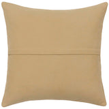 handmade Traditional Pillow Gray Rust Hand-Woven SQUARE 100% WOOL  Hand woven turkish pillow  2 x 2