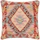 Southwestern Lekisha Turkish Hand-Woven Kilim Pillow - 17