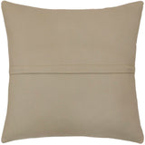 handmade Traditional Pillow Rust Beige Hand-Woven SQUARE 100% WOOL Hand woven turkish pillow2' x 2'