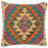 Tribal Mulcahy Turkish Hand-Woven Kilim Pillow - 19 x 20