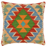 Tribal Pugh Turkish Hand-Woven Kilim Pillow - 16