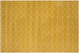 V902, 5 2"x 711",Modern     ,5x8,Gold,GOLD,Hand-loomed                   ,India      ,Bamboo Silk,Rectangle  ,652671185434